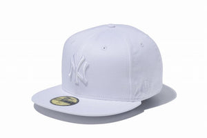 ニューエラ 59FIFTY ニューヨークヤンキース ホワイト ホワイト