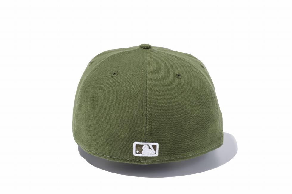 ニューエラ 59FIFTY ニューヨークヤンキース ライフルグリーン ホワイト