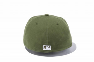 ニューエラ 59FIFTY ニューヨークヤンキース ライフルグリーン ホワイト