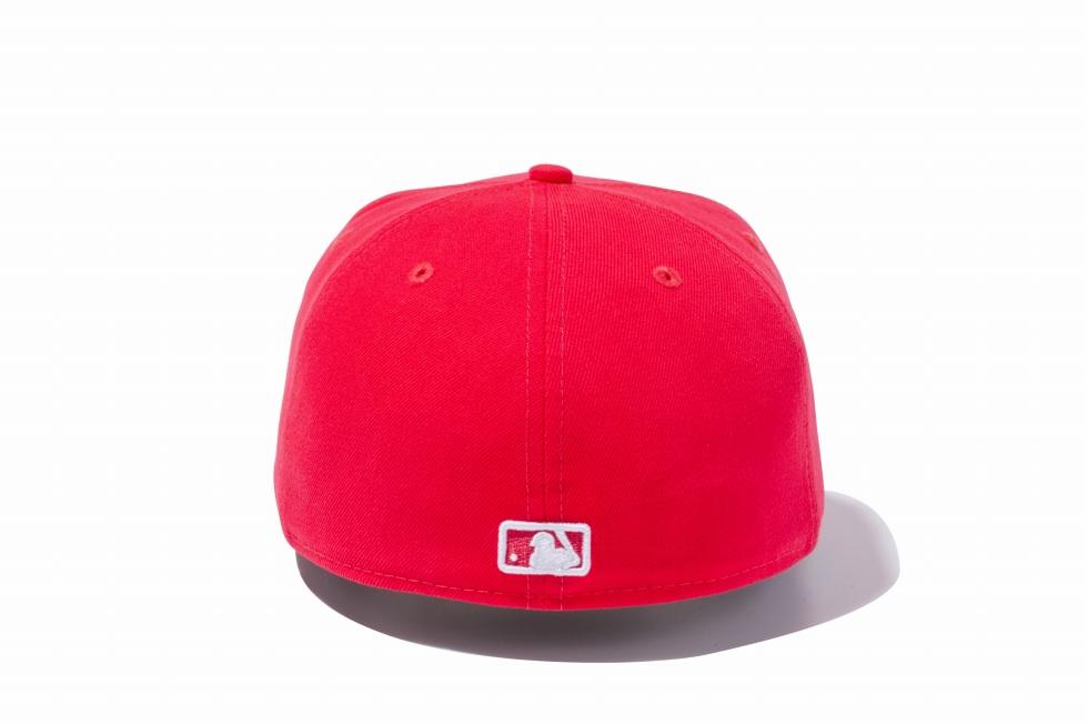 ニューエラ 59FIFTY ニューヨークヤンキース ラヴァレッド ホワイト