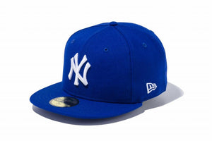 ニューエラ 59FIFTY ニューヨークヤンキース ライトロイヤル ホワイト