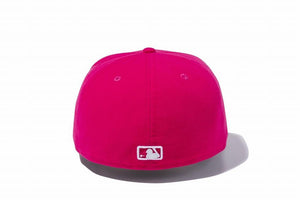 ニューエラ 59FIFTY ニューヨークヤンキース ブライトローズ ホワイト