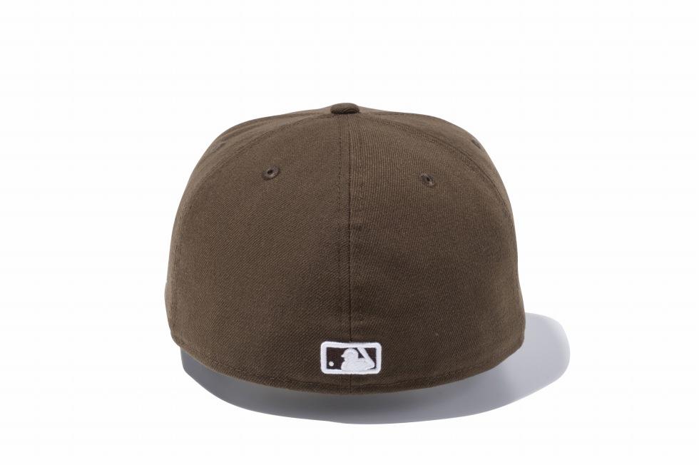 ニューエラ 59FIFTY ニューヨークヤンキース ブラウン ホワイト