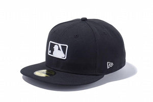 ニューエラ 59FIFTY MLBロゴ ブラック ホワイト