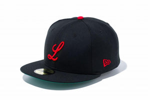 ニューエラ 59FIFTY ニグロリーグ ルイスビルブラックキャップス チーム