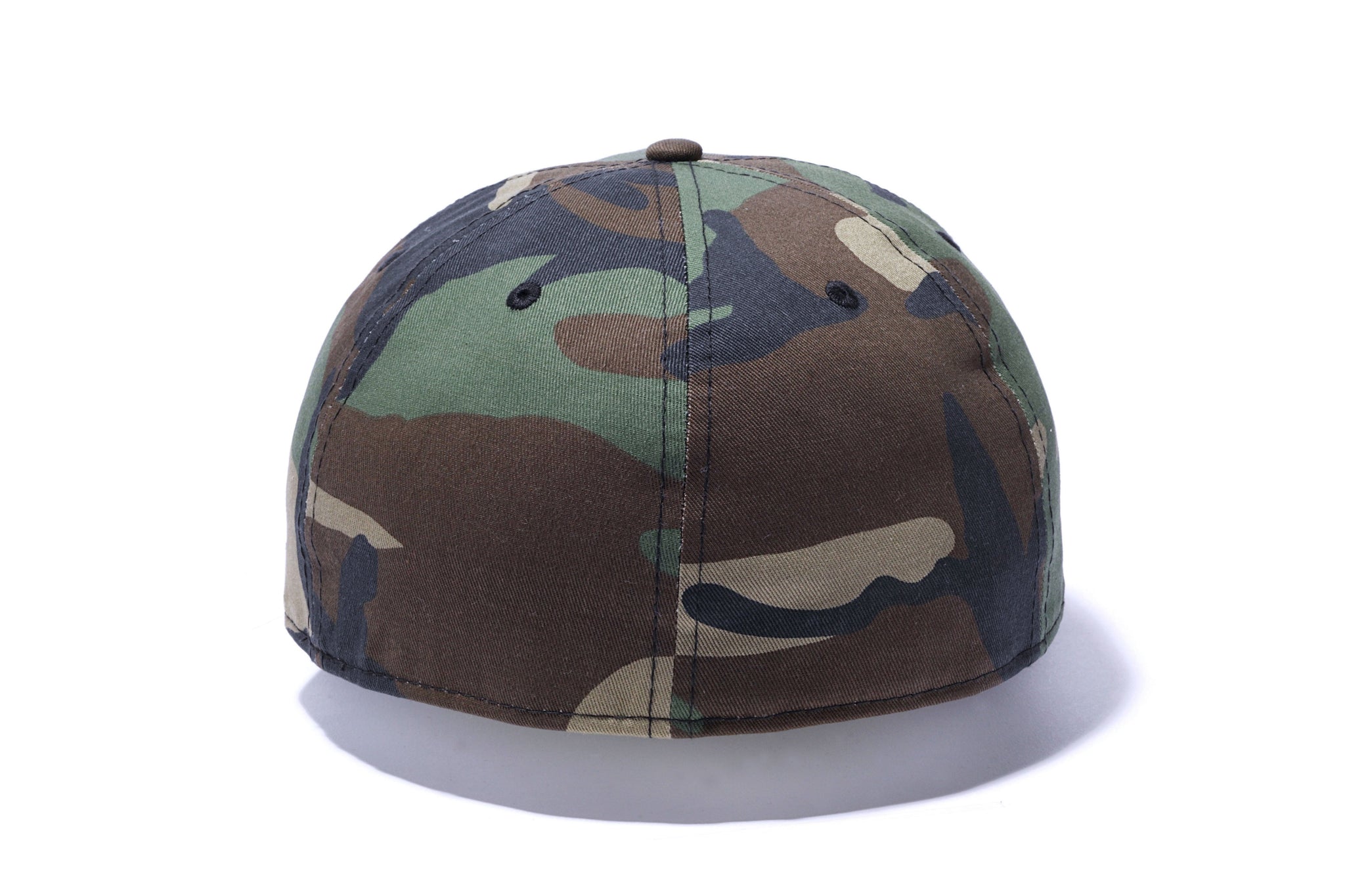 ニューエラ 59FIFTY ベーシック ウッドランドカモ ブラックフラッグ